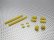 Photo1: Complete rubber set for Romeo1 Yellow (1)