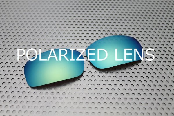 Photo1: X-SQUARED - Turquoise Blue - Polarized