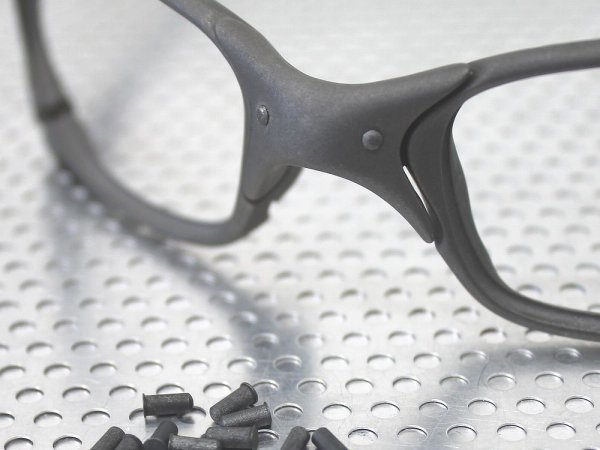 Photo4: Nose Bridge Pin - Dark Gray for X-Metal XX - X-Metal Color