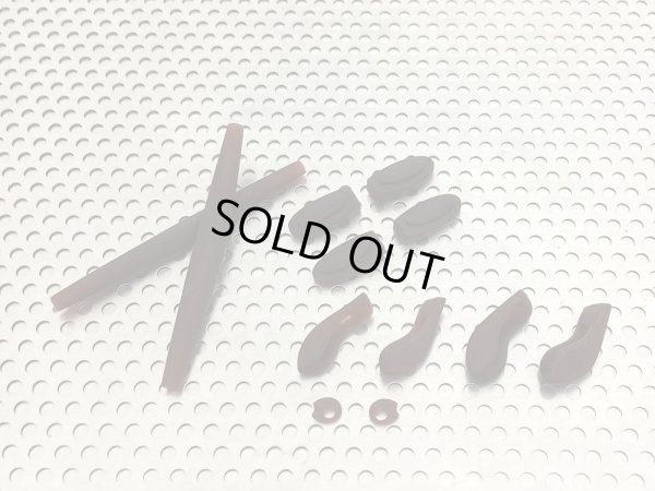 Photo1: Complete rubber set for JULIET Brown