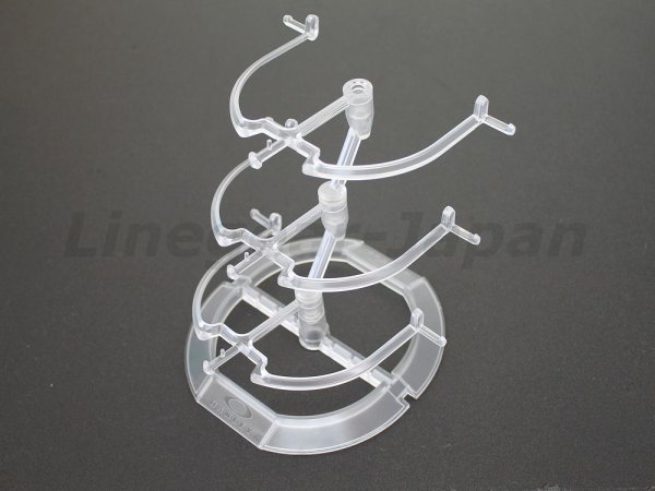 Photo1: Preowned / Oakley Clear Sunglass Display Stand 3-Tier