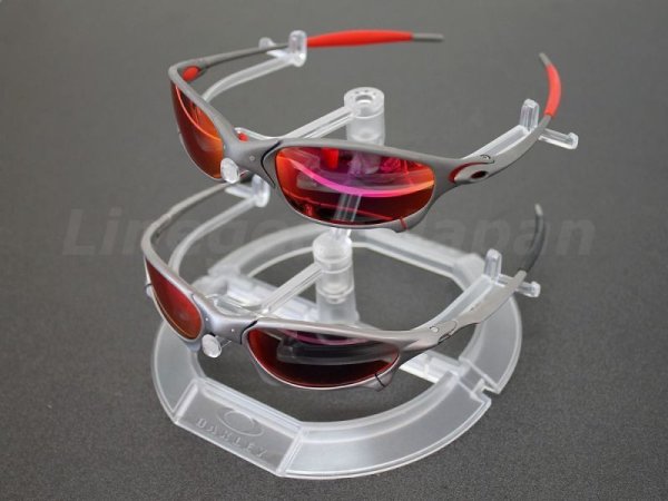 Photo2: Preowned / Oakley Clear Sunglass Display Stand 2-Tier