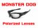 Photo1: Monster Dog Polarized Lenses (1)