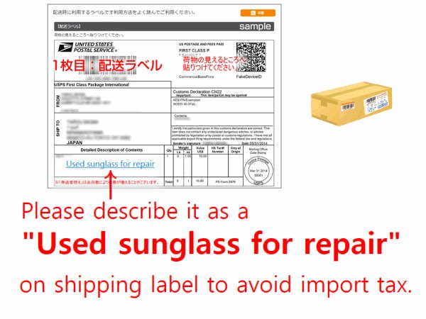 Photo4: Oakley Mars Nose bridge Tune-up Service and X-Metal Color Frame Refinish