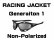 Photo1: RACING JACKET Generation 1 Non-Polarized Lenses (1)