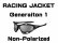 Photo1: RACING JACKET Generation 1 Non-Polarized Lenses (1)