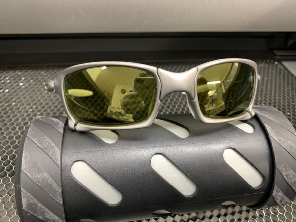 Photo9: X-SQUARED - Green / Gold - NXT® EMBEDDED - Non Polarized