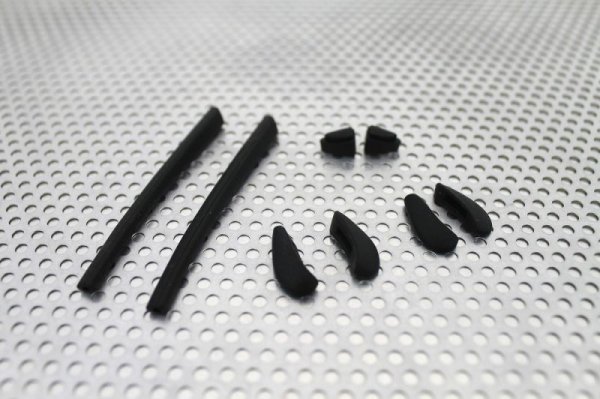 Photo1: Complete rubber set for ROMEO2 Black