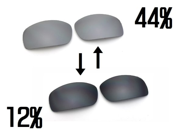 Photo2: X-SQUARED - Flash Black - NXT® VARIA™ Photochromic