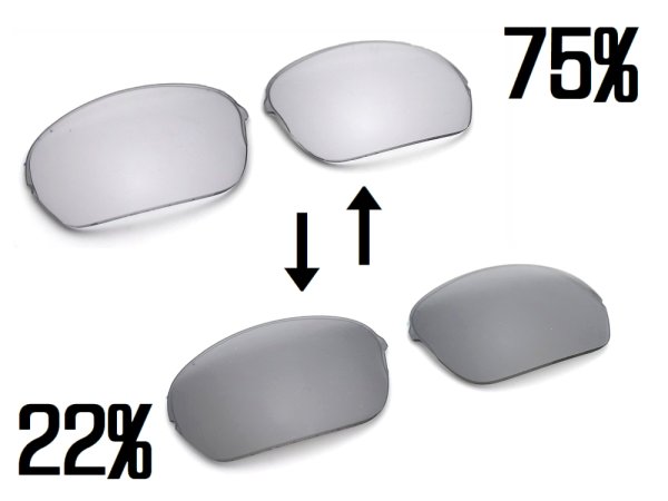 Photo2: HALF-X - Titanium Clear - NXT® VARIA™ Photochromic