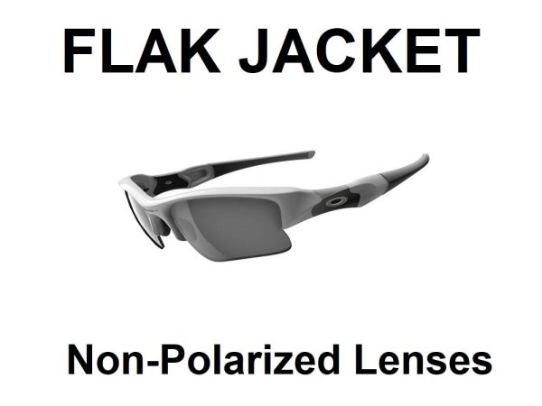 Photo1: FLAK JACKET Non-Polarized Lenses