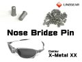 Nose Bridge Pin for X-Metal XX - Matte Silver