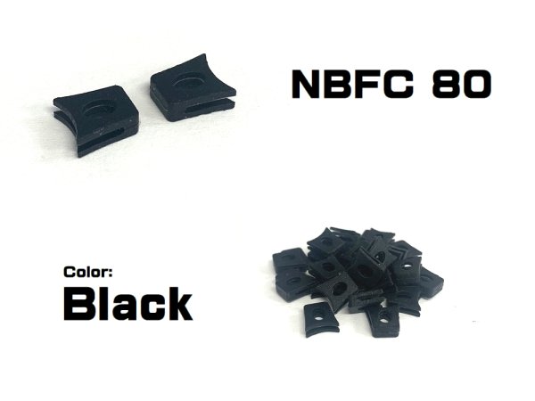 Photo2: Nose Bridge Flex Coupler 80 - Black