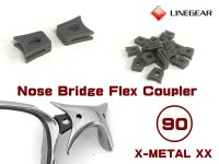 Replacement Nose Bridge Flex Coupler 90 - Dark Gray
