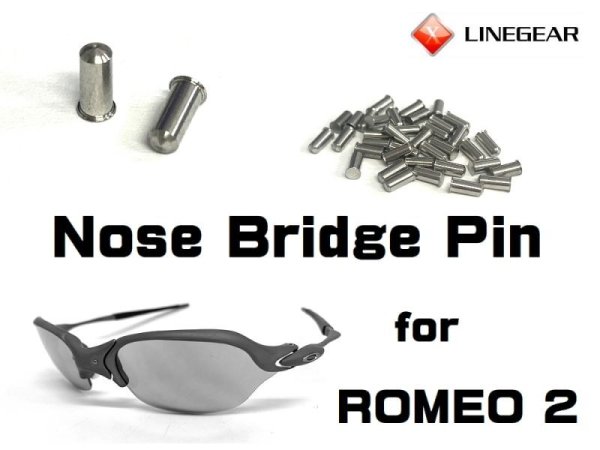 Photo1: Nose Bridge Pin for Polished Romeo2