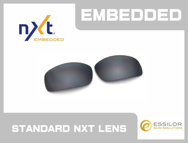 Photo1: X-SQUARED - Flash Black - NXT® EMBEDDED - Non Polarized