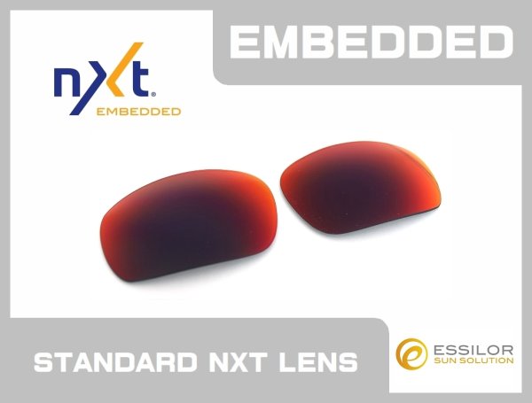 Photo1: BADMAN - Red Mirror - NXT® EMBEDDED - Non-Polarized