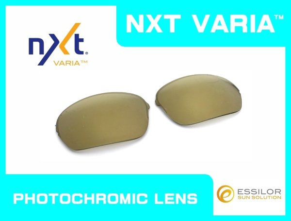 Photo1: HALF-X  - Gold Varia - NXT® VARIA™  Photochromic