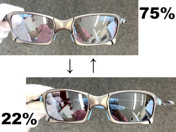 Photo2: X-SQUARED - Titanium Clear - NXT® VARIA™ - Photochromic