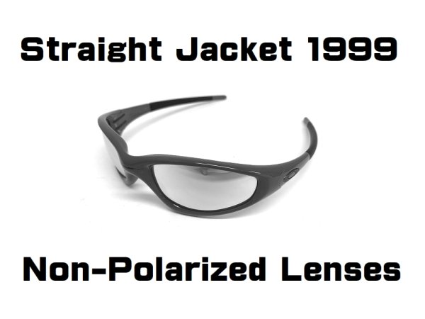 Photo1: STRAIGHT JACKET 1999 Non-Polarized Lenses