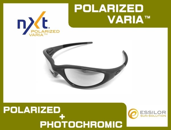 Photo1: STRAIGHT JACKET 1999 NXT® POLARIZED VARIA™ Photochromic Lenses