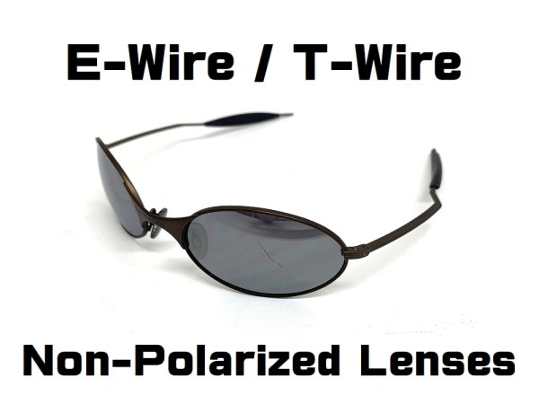 Photo1: E-WIRE / T-WIRE Non-Polarized Lenses