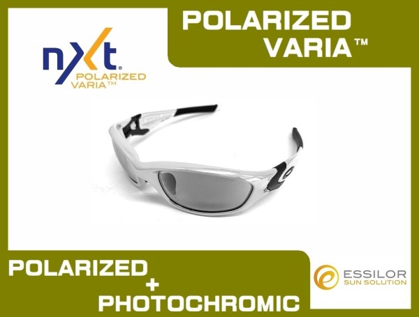 Photo1: STRAIGHT JACKET 2007 NXT® POLARIZED VARIA™ Photochromic Lenses