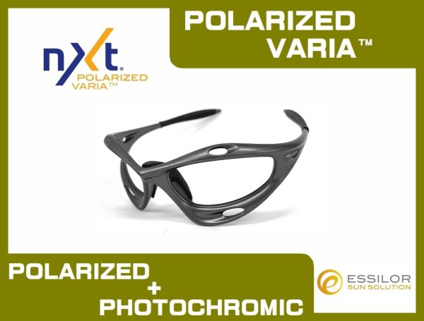 Photo1: RACING JACKET Generation 1 NXT® POLARIZED VARIA™ Photochromic Lenses
