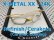 Photo1: Oakley X-Metal XX 24K Frame Nose bridge Tune Up Service and Frame Refinish(Cerakote) (1)