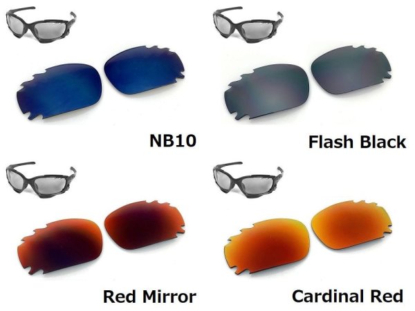 Photo3: New RACING JACKET  Non-Polarized Vented Lenses