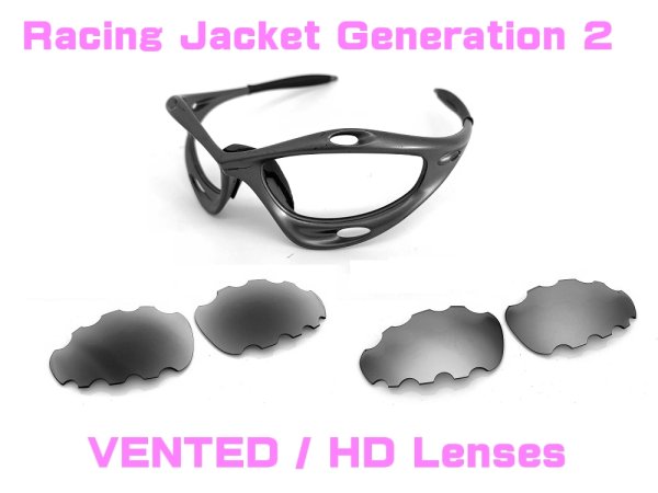 Photo1: RACING JACKET Generation 2 Vented HD Lenses