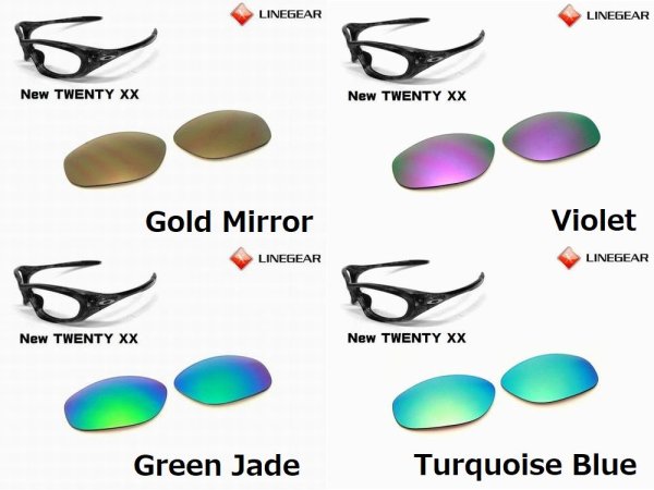 Photo5: New TWENTY XX  Non-Polarized Lenses