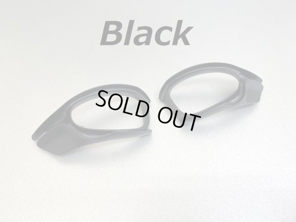Photo1: Juliet  Side-blinder - Black