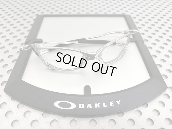 Photo1: Oakley Juliet Polished Frame with Complete Black Rubber Set (Lenses Not Included)