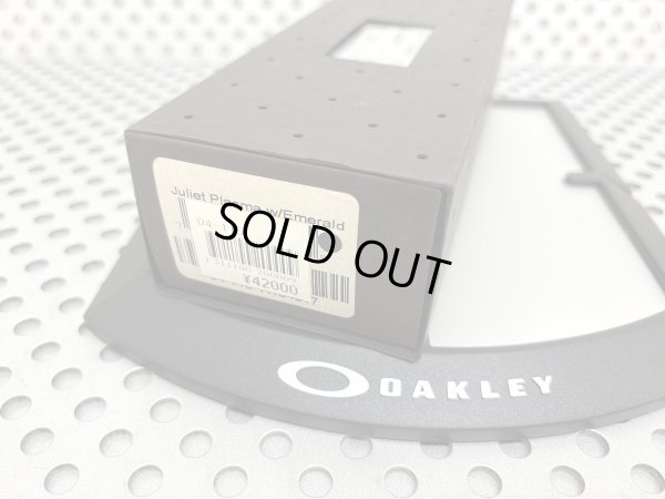 Photo17: Unused: Juliet Plasma / Emerald Iridium / Black Rubber / Complete Set / Free shipping