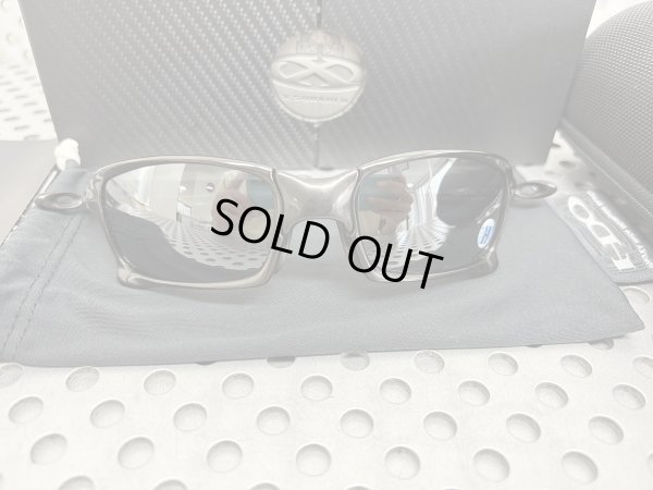 Photo4: Unused: X-Squared Polished Carbon / Black Iridium Polarized Lenses / Complete Set / Free shipping