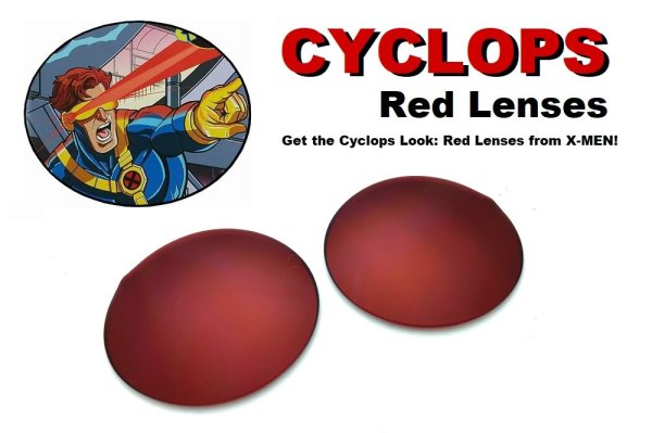 Photo1: Cyclops Prism Red Lenses for Mars