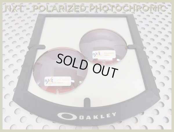 Photo1: NXT Polarized Photochromic Lenses - Silver Mirror / Antifog