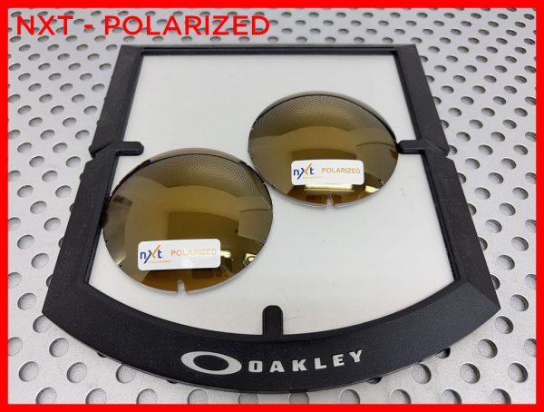 Photo1: NXT Polarized Lenses - Gold Mirror