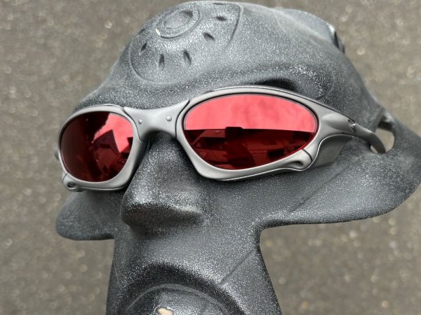 Photo10: Oakley Penny X-Metal – Cyclops Red Lenses | X-MEN Movie Custom Frame / Side-blinders / Free shipping