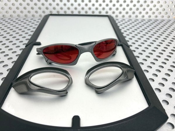 Photo4: Oakley Penny X-Metal – Cyclops Red Lenses | X-MEN Movie Custom Frame / Side-blinders / Free shipping