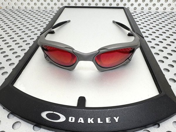 Photo3: Oakley Penny X-Metal – Cyclops Red Lenses | X-MEN Movie Custom Frame / Side-blinders / Free shipping