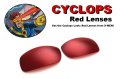 Cyclops Prism Red Lenses for X-SQUARED