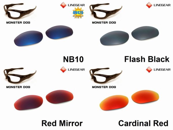 Photo3: Monster Dog Polarized Lenses