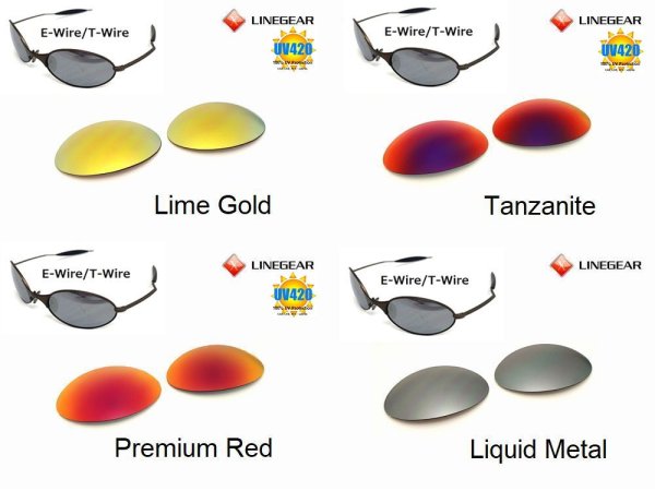 Photo2: E-WIRE / T-WIRE Non-Polarized Lenses
