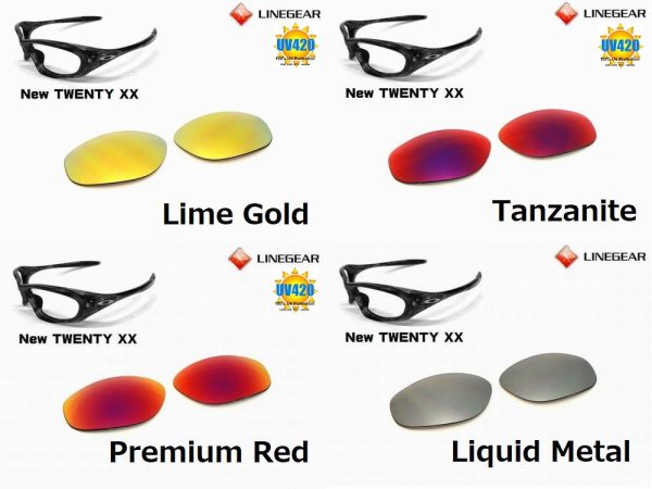 Photo3: New TWENTY XX  Non-Polarized Lenses