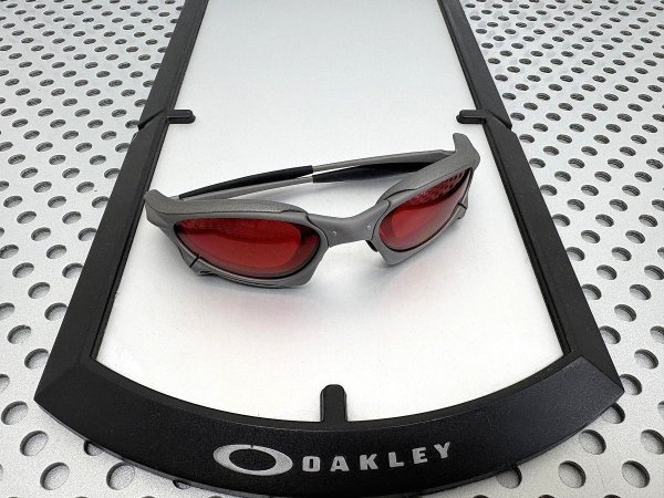 Photo6: Oakley Penny X-Metal – Cyclops Red Lenses | X-MEN Movie Custom Frame / Side-blinders / Free shipping / 313