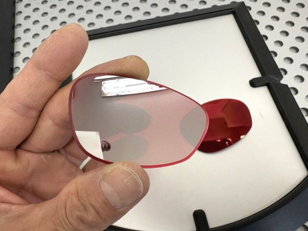 Photo3: Cyclops Prism Red Lenses for X-METAL XX