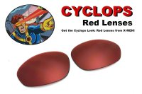 Cyclops Prism Red Lenses for X-METAL XX