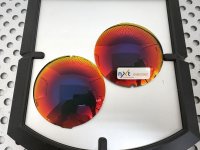 Uncut: NXT Red Mirror lenses 1 pair